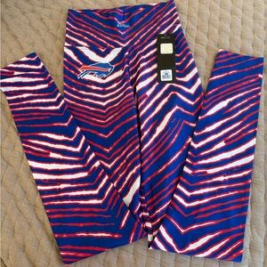 NWT Buffalo Bills zubaz leggings XS